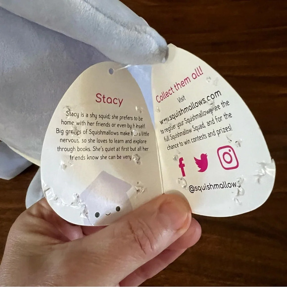 NWT Squishmallows Stacy the Squid 8” - Picture 4 of 8